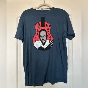 Robert Johnson Blues Music Graphic T-Shirt